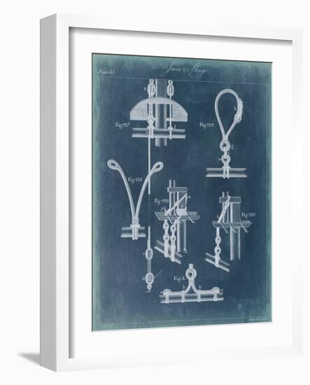 Nautical Detail Blueprint IV-Vision Studio-Framed Art Print