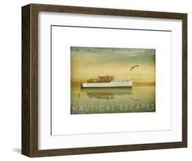 Nautical Escapes 1-Carlos Casamayor-Framed Giclee Print