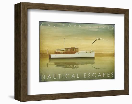 Nautical Escapes 1-Carlos Casamayor-Framed Giclee Print