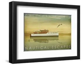 Nautical Escapes 1-Carlos Casamayor-Framed Giclee Print