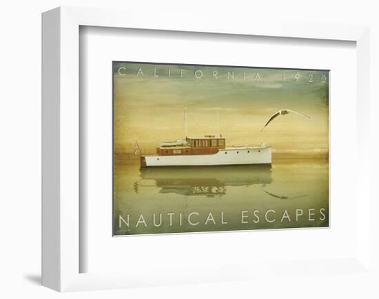 Nautical Escapes 1-Carlos Casamayor-Framed Giclee Print