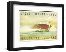 Nautical Escapes 2-Carlos Casamayor-Framed Giclee Print