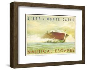 Nautical Escapes 2-Carlos Casamayor-Framed Giclee Print