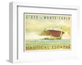 Nautical Escapes 2-Carlos Casamayor-Framed Giclee Print