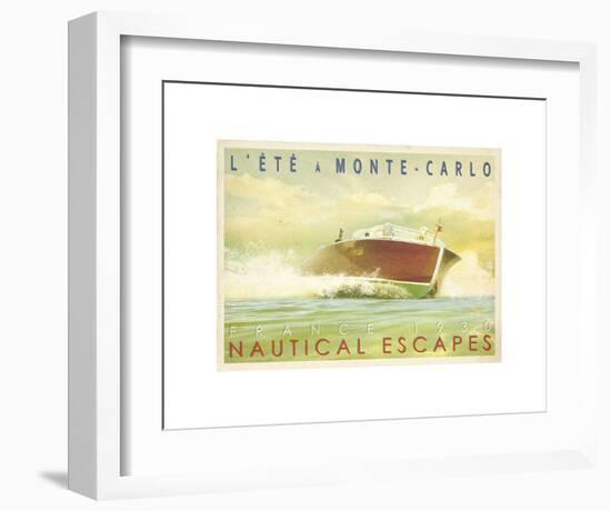 Nautical Escapes 2-Carlos Casamayor-Framed Giclee Print