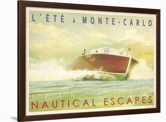 Nautical Escapes 2-Carlos Casamayor-Framed Giclee Print