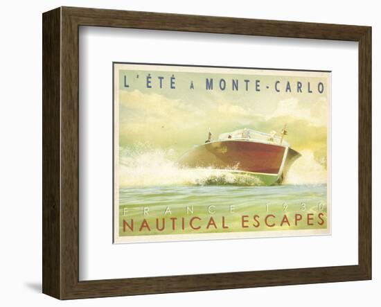 Nautical Escapes 2-Carlos Casamayor-Framed Art Print