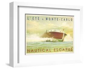 Nautical Escapes 2-Carlos Casamayor-Framed Art Print