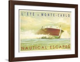 Nautical Escapes 2-Carlos Casamayor-Framed Art Print