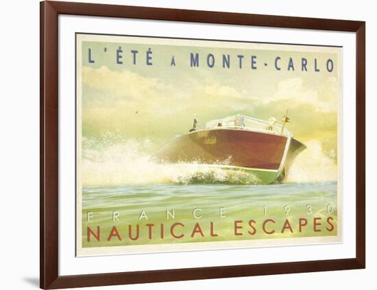 Nautical Escapes 2-Carlos Casamayor-Framed Art Print