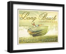 Nautical Escapes 3-Carlos Casamayor-Framed Giclee Print