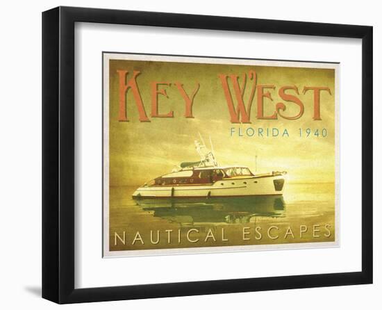 Nautical Escapes 4-Carlos Casamayor-Framed Giclee Print