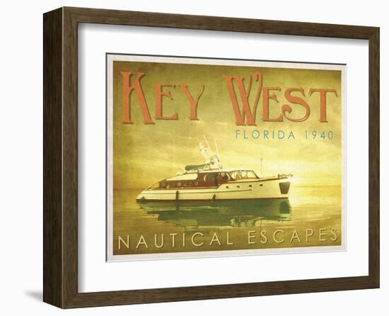 Nautical Escapes 4-Carlos Casamayor-Framed Giclee Print