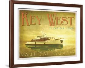 Nautical Escapes 4-Carlos Casamayor-Framed Art Print