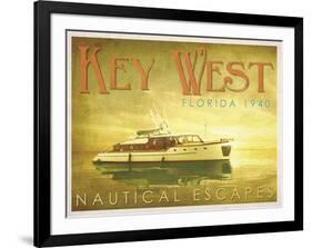 Nautical Escapes 4-Carlos Casamayor-Framed Art Print