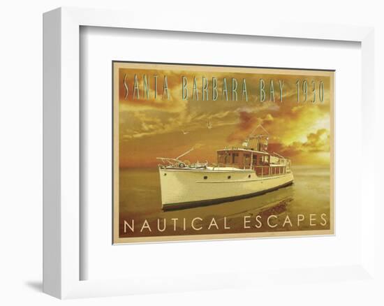 Nautical Escapes 6-Carlos Casamayor-Framed Giclee Print