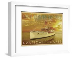 Nautical Escapes 6-Carlos Casamayor-Framed Giclee Print