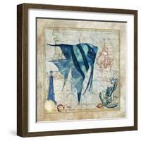 Nautical Fish I-Jill Meyer-Framed Art Print