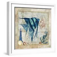 Nautical Fish I-Jill Meyer-Framed Art Print