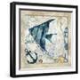 Nautical Fish II-Jill Meyer-Framed Art Print