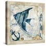 Nautical Fish II-Jill Meyer-Stretched Canvas