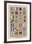 Nautical Flags-Ken Hurd-Framed Giclee Print