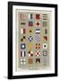 Nautical Flags-Ken Hurd-Framed Giclee Print