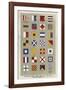 Nautical Flags-Ken Hurd-Framed Giclee Print