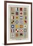 Nautical Flags-Ken Hurd-Framed Giclee Print