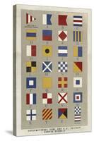 Nautical Flags-Ken Hurd-Stretched Canvas