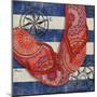 Nautical Flip Flops I-Paul Brent-Mounted Art Print