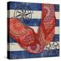 Nautical Flip Flops I-Paul Brent-Stretched Canvas