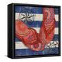 Nautical Flip Flops I-Paul Brent-Framed Stretched Canvas