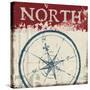 Nautical I Red-Jim Wellington-Stretched Canvas