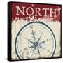 Nautical I Red-Jim Wellington-Framed Stretched Canvas