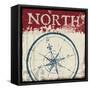 Nautical I Red-Jim Wellington-Framed Stretched Canvas