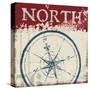 Nautical I Red-Jim Wellington-Stretched Canvas