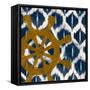 Nautical Ikat II-Patricia Pinto-Framed Stretched Canvas