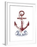 Nautical Ink I-Ken Hurd-Framed Giclee Print