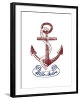 Nautical Ink I-Ken Hurd-Framed Giclee Print