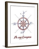 Nautical Ink II-Ken Hurd-Framed Giclee Print