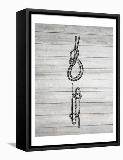 Nautical Knots 2-Kimberly Allen-Framed Stretched Canvas