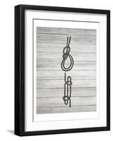 Nautical Knots 2-Kimberly Allen-Framed Art Print
