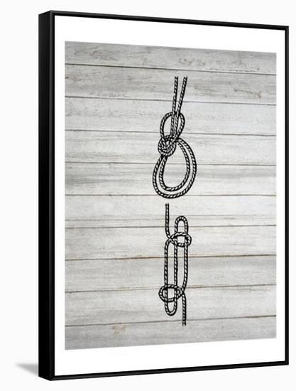 Nautical Knots 2-Kimberly Allen-Framed Stretched Canvas