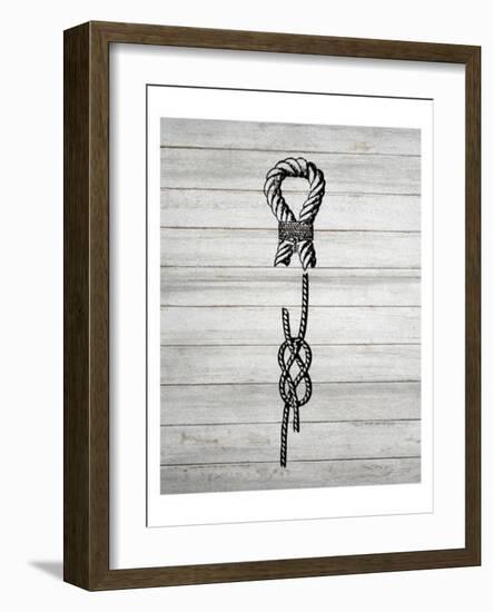 Nautical Knots 3-Kimberly Allen-Framed Art Print