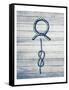 Nautical Knots Blue 1-Kimberly Allen-Framed Stretched Canvas