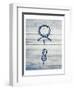 Nautical Knots Blue 1-Kimberly Allen-Framed Art Print