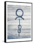 Nautical Knots Blue 1-Kimberly Allen-Framed Stretched Canvas