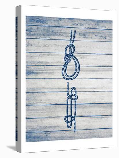 Nautical Knots Blue 2-Kimberly Allen-Stretched Canvas