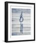 Nautical Knots Blue 2-Kimberly Allen-Framed Art Print